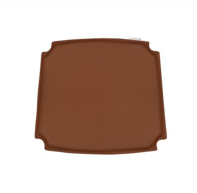 Sitzkissen für CH24 Wishbone Chair braun Carl Hansen